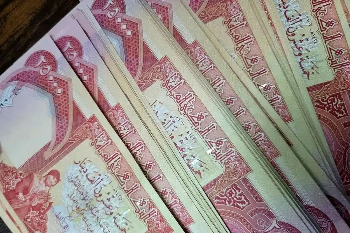 قیمت دینار عراق امروز سه شنبه ۲۷ آبان ۱۴۰۴ + جدول
