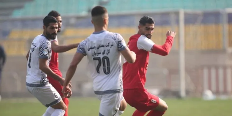 شکست پرسپولیس مقابل شاگردان قلعه نویی + عکس