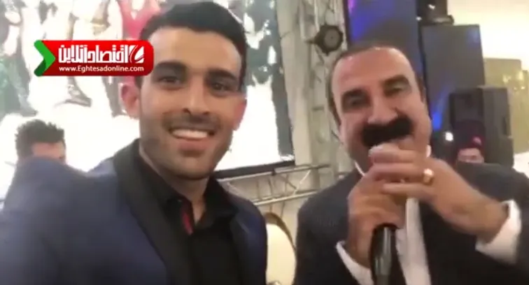 مراسم ازدواج کاوه رضایی در کرمانشاه +فیلم