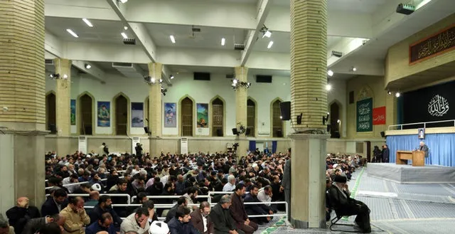 مراسم سوگواری امام علی(ع) در حضور رهبر معظم انقلاب