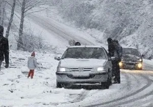 گردنه صائین بازگشایی شد