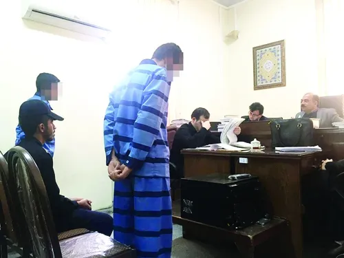 زن جوان، شاهد قتل همسر