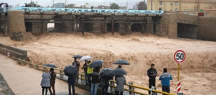 ۹ استان درگیر سیل و طوفان