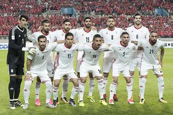 فوتبال ایران بهترین تیم آسیا در سال۲۰۱۷ شد