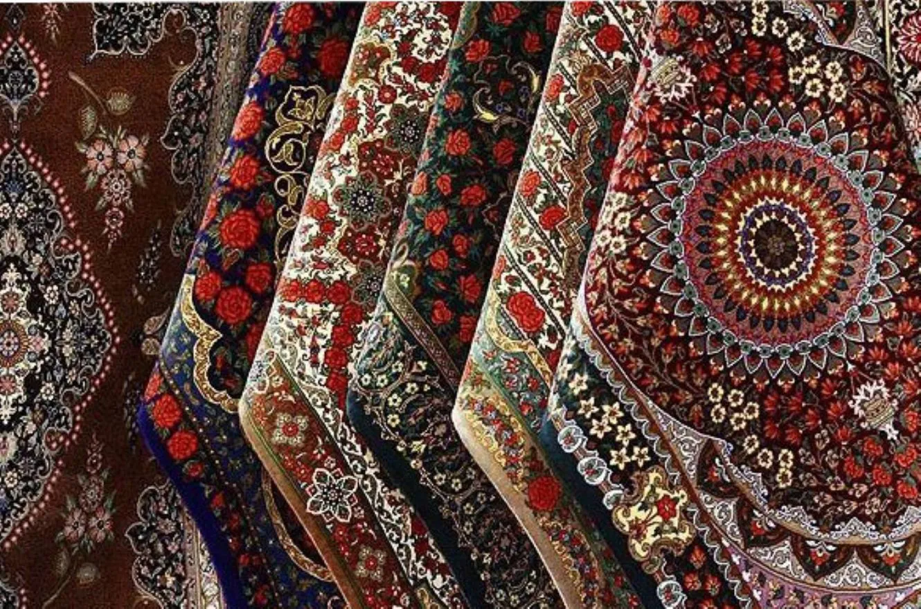 صادرات فرش از نیم میلیارد دلار به ٦٤ میلیون دلار رسید