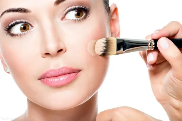 مراحل میکاپ صورت را یاد بگیرید + فیلم