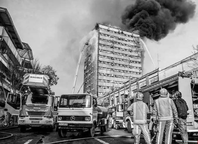 تصویر برگزیده نشنال جئوگرافیک از حادثه پلاسکو +عکس