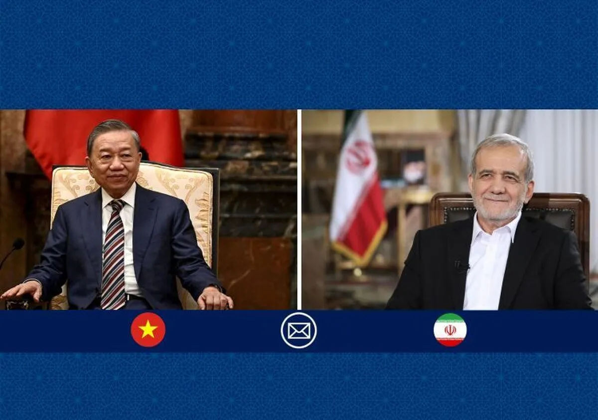 Iran ready to upgrade ties with Vietnam: President Pezeshkian