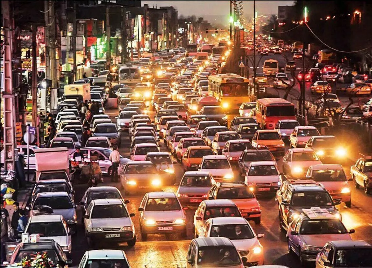 ترافیک شبانگاهی در ورودی‌های تهران/ آخرین وضعیت جاده‌های کشور