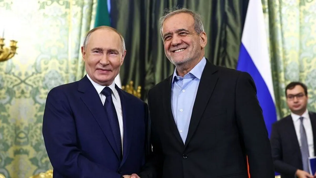 Pezeshkian, Putin to hold meeting on nuclear issue