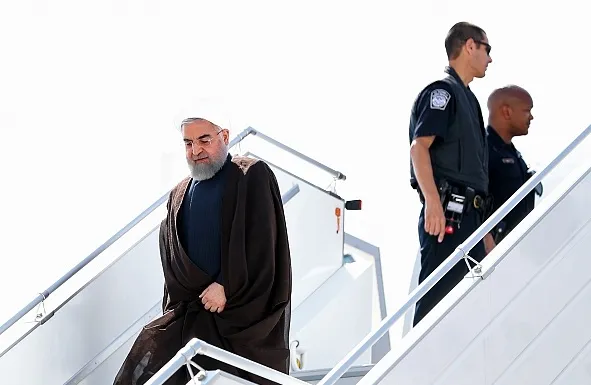 روحانی وارد نیویورک شد