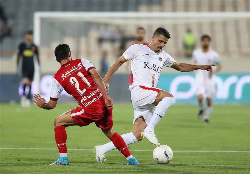 گل تماشایی فولاد به پرسپولیس + فیلم