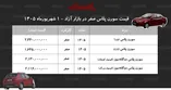 افزایش سنگین قیمت سورن پلاس در بازار/ این مدل ۱۶۰ میلیون تومان گران شد+ جدول شهریور ۱۴۰۵