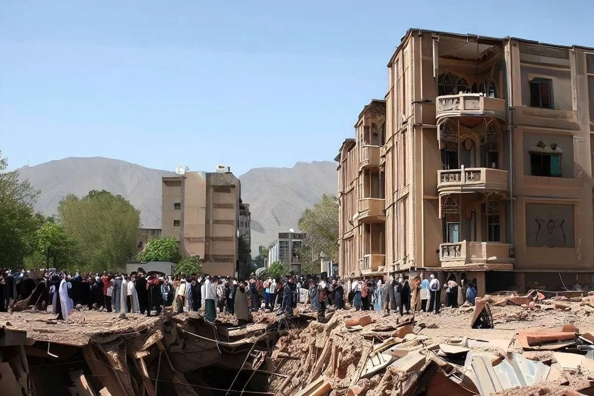 تصاویر هوایی هولناک از حجم ویرانی زلزله ۷ ریشتری مغرب