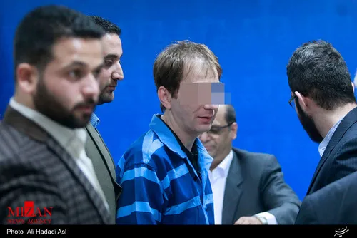 جلسه دادگاه متهم نفتی +عکس