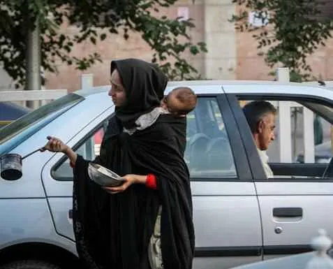۷۰ درصد متکدیان ایرانی نیستند