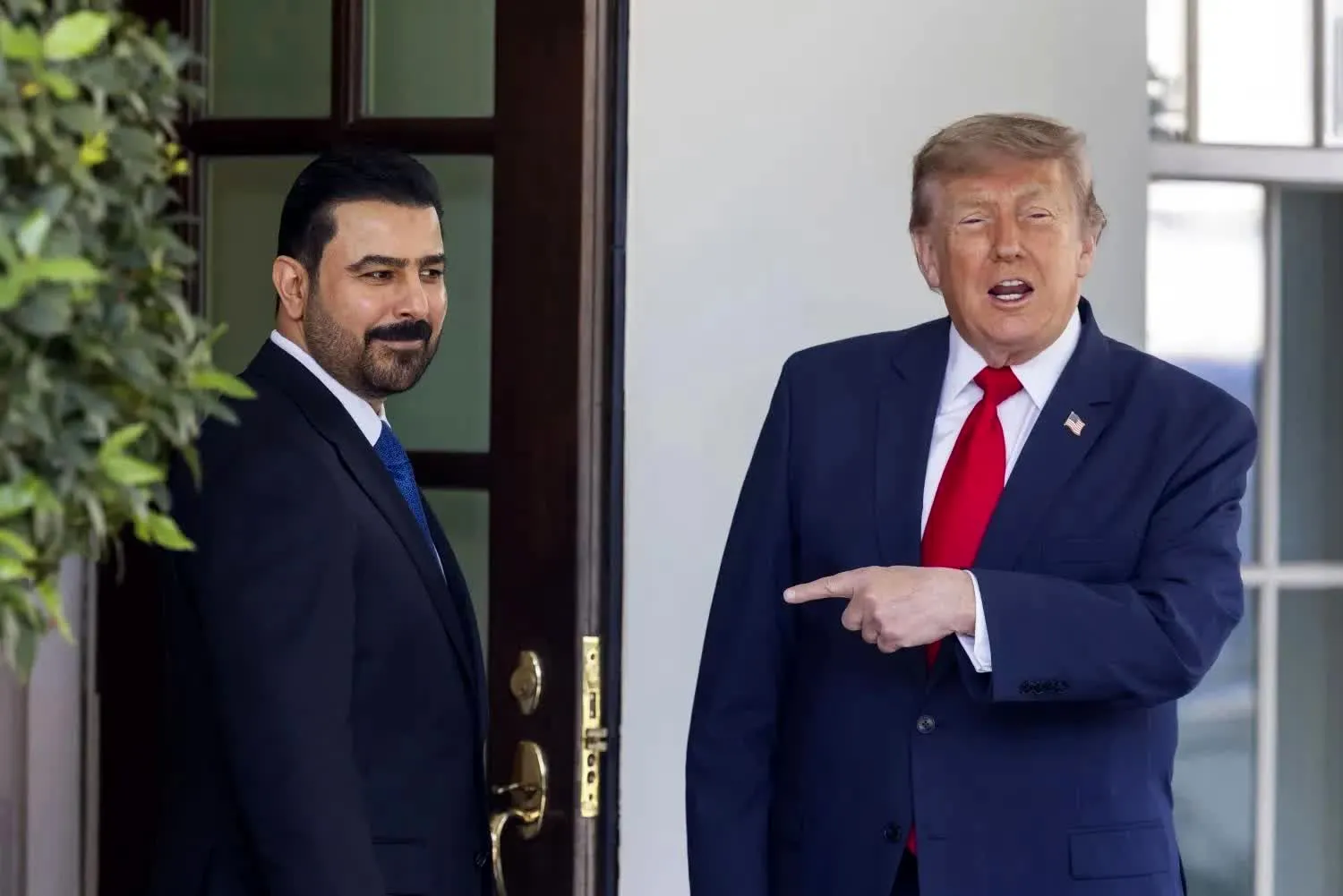 علی الزیدی و ترامپ