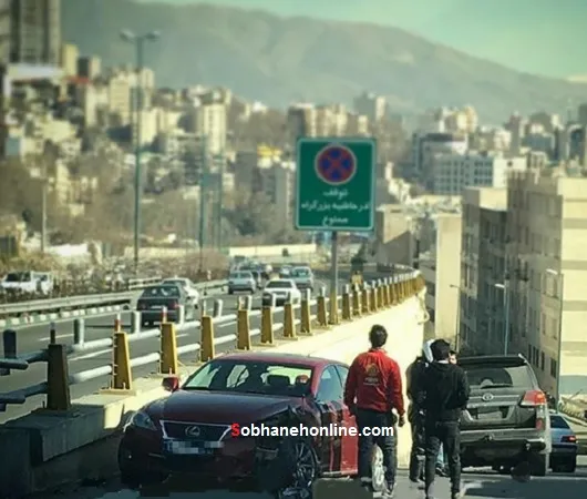 گرانترین تصادف سال ۹۵ +عکس