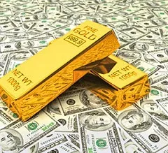 شناوری طلا، تقویت دلار