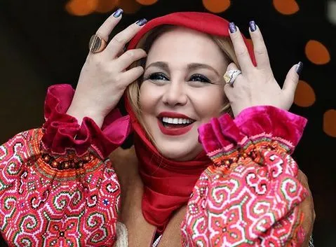 بهنوش بختیاری در کنار بادیگاردهایش!  +عکس