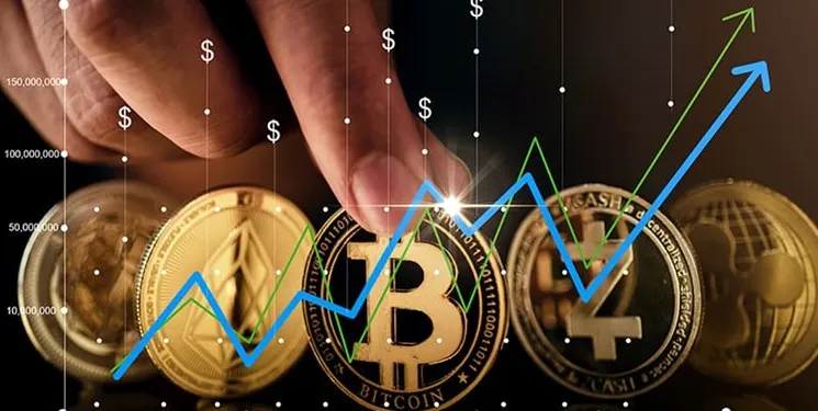 بیت‌ کوین در نزدیکی کانال ۵۵هزار دلاری