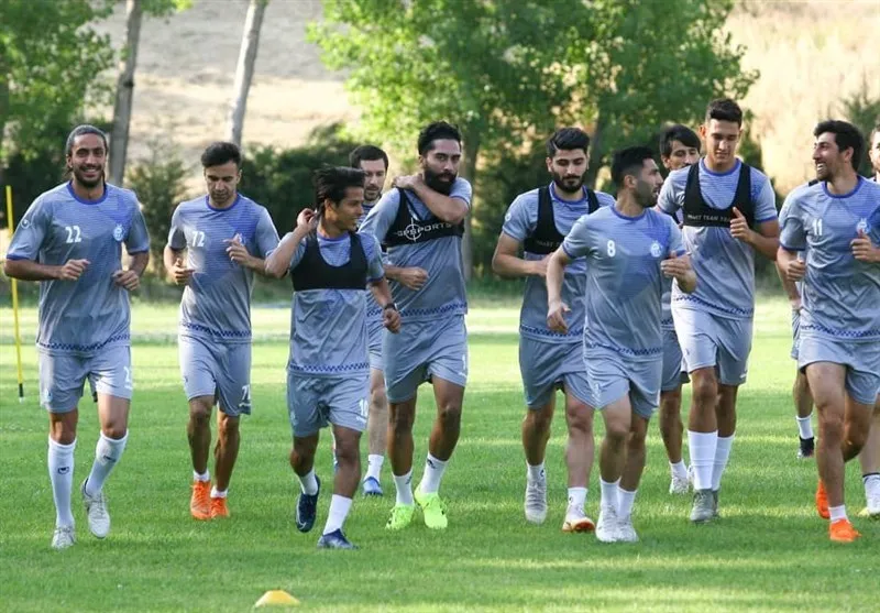 جلسه مجیدی با غفوری و اضافه شدن یک بازیکن به تمرینات گروهی + عکس