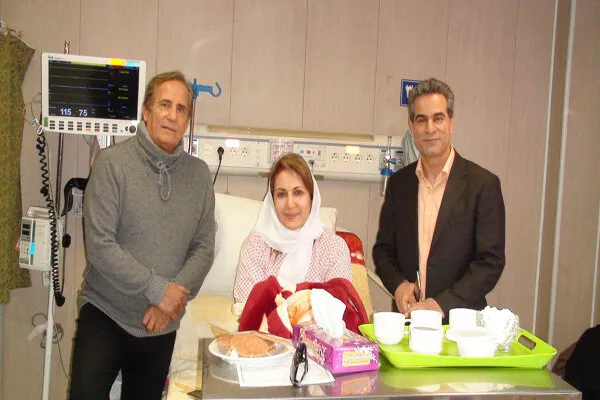 خانم بازیگر حین فیلمبرداری دچار سانحه شد +عکس