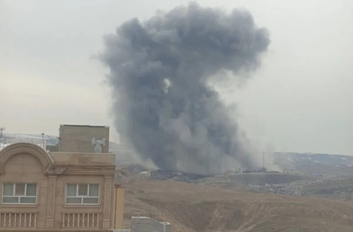 انفجارهای بامدادی در چند نقطه از پایتخت و اطراف آن