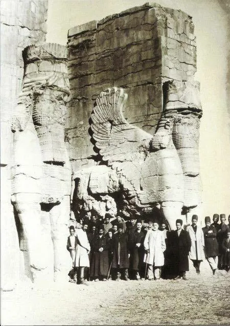 تخت جمشید سال1290 +عکس