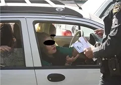 برخورد‌ با‌ بدحجابی در‌بزرگراه‌ها +عکس