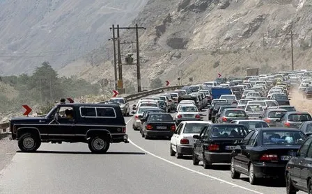 جاده هراز هم بسته شد؟