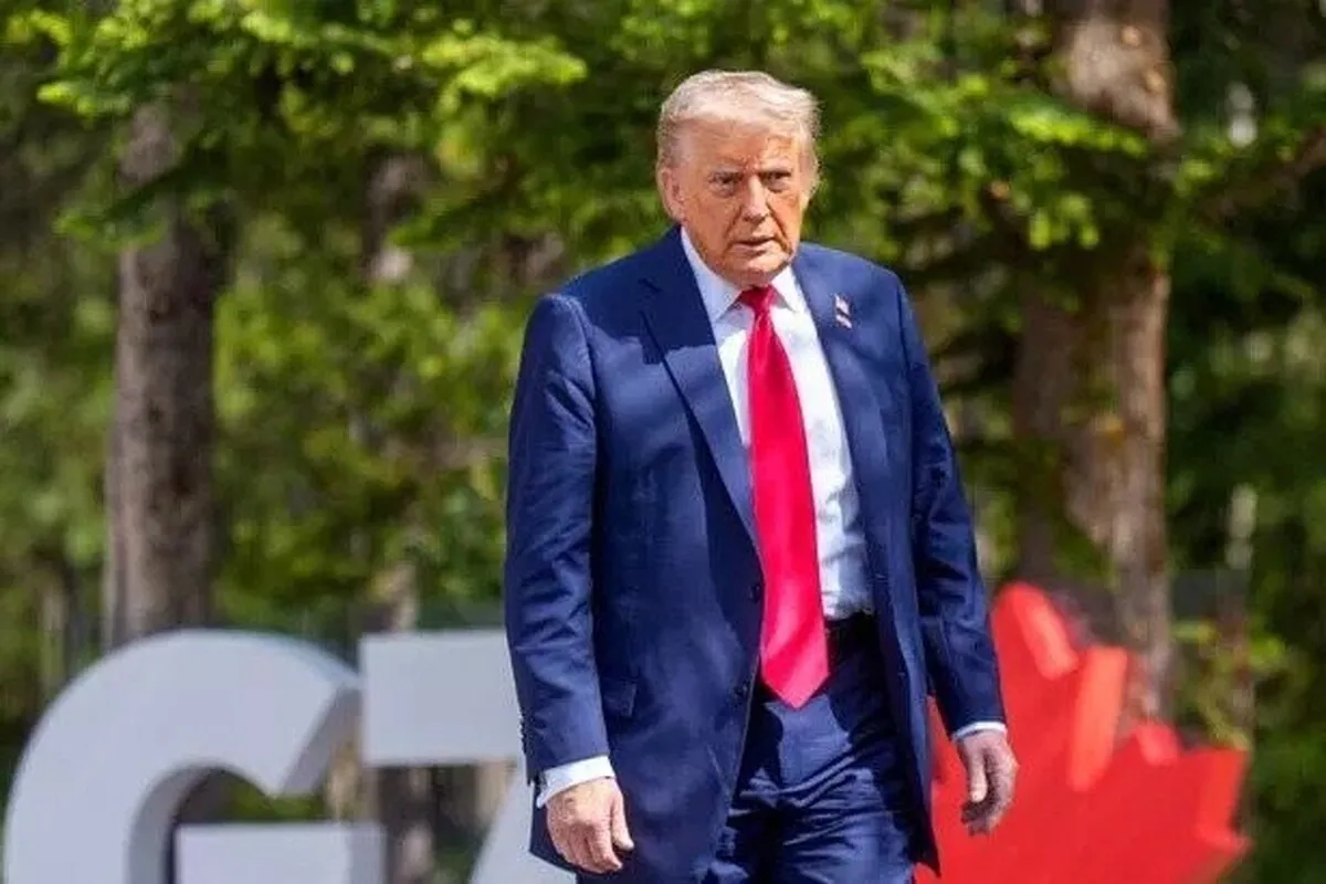 ترامپ: بمب را از دست ایران بیرون کشیدیم!