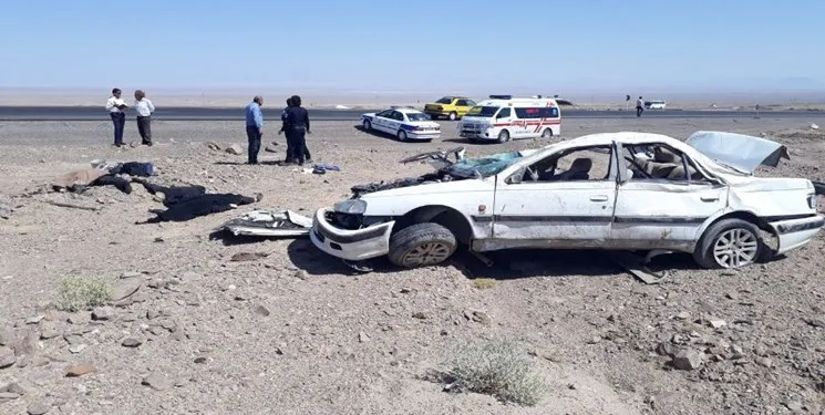 تصادف خونین خودروی دانش آموزان