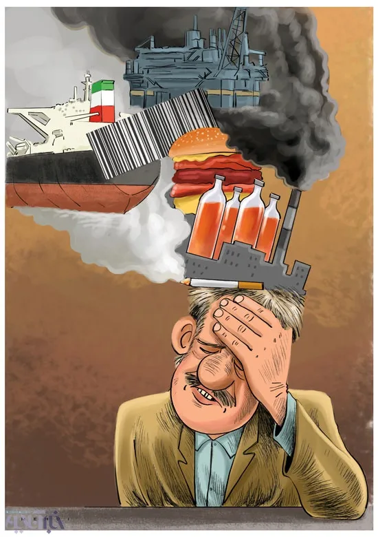 هر ۵ دقیقه یک ایرانی! (کاریکاتور)