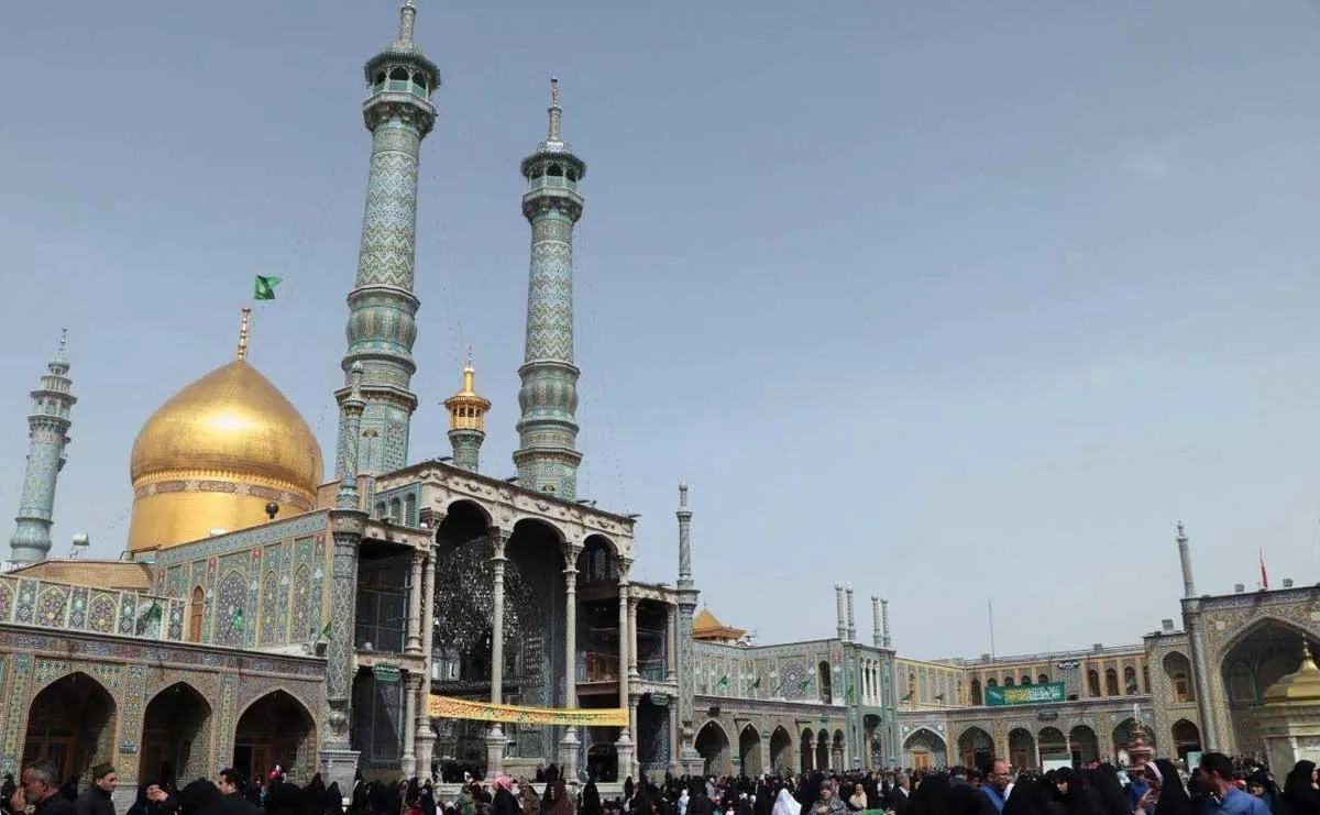 فیلمی از آتش سوزی حرم حضرت معصومه(س)