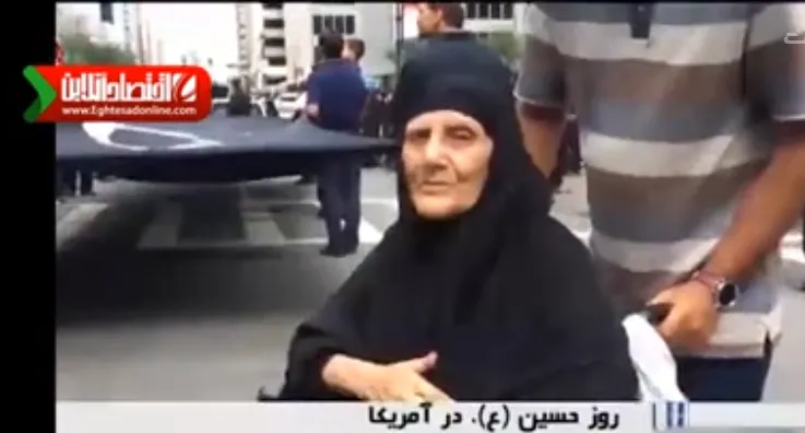مراسم عزاداری محرم در آمریکا +فیلم