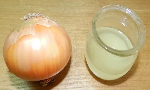 تاثیر آب پیاز در رشد مجدد موها