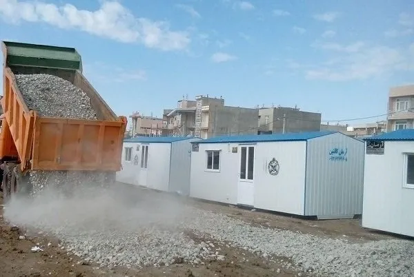 به ۲۱هزار خانوار زلزله‌زده کانکس تعلق می‌گیرد