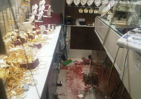 دستبرد به یک طلا فروشی