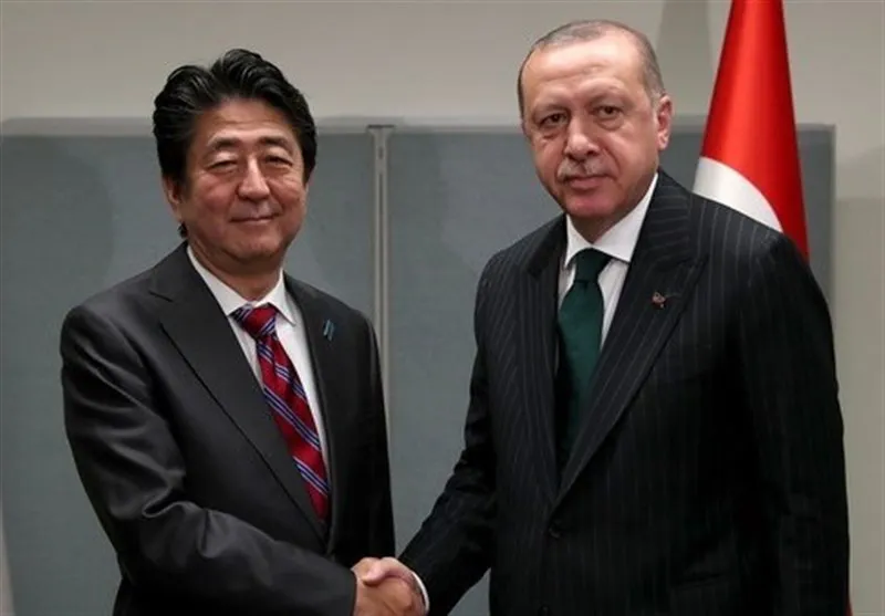 اردوغان: ترکیه و ژاپن به عنوان رابط بین ایران و آمریکا عمل می‌کنند