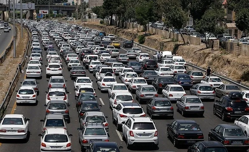 ترافیک روان در جاده تهران - مشهد
