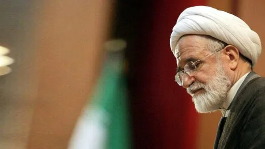 تصویر تازه مهدی کروبی در مراسم افطاری کرباسچی