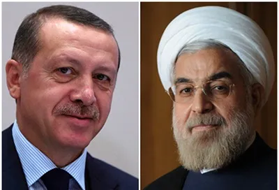 استقبال رسمی روحانی از اردوغان