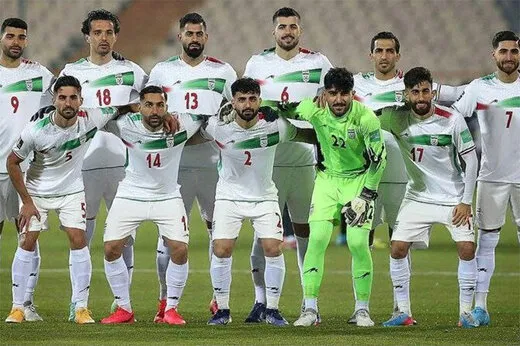 پوستر فدراسیون فوتبال برای دیدار با الجزایر + عکس
