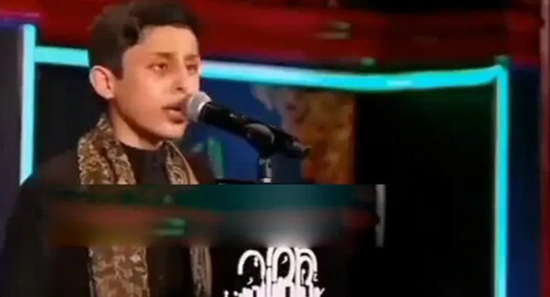 مرگ مداح نوجوان حین نوحه خوانی + فیلم