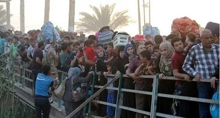 پل ارتباطی بغداد رمادی بسته شد