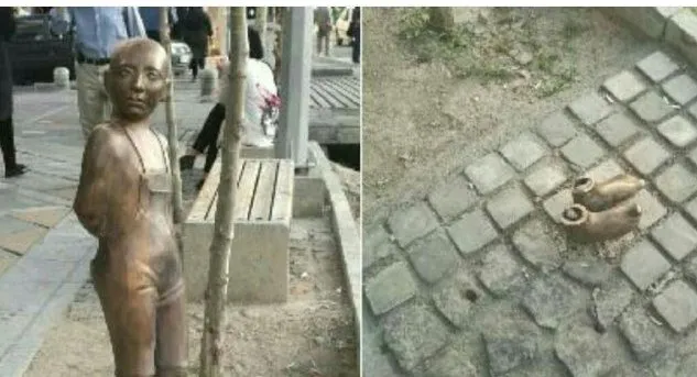 جلوی مجسمه دزدی گرفته شود