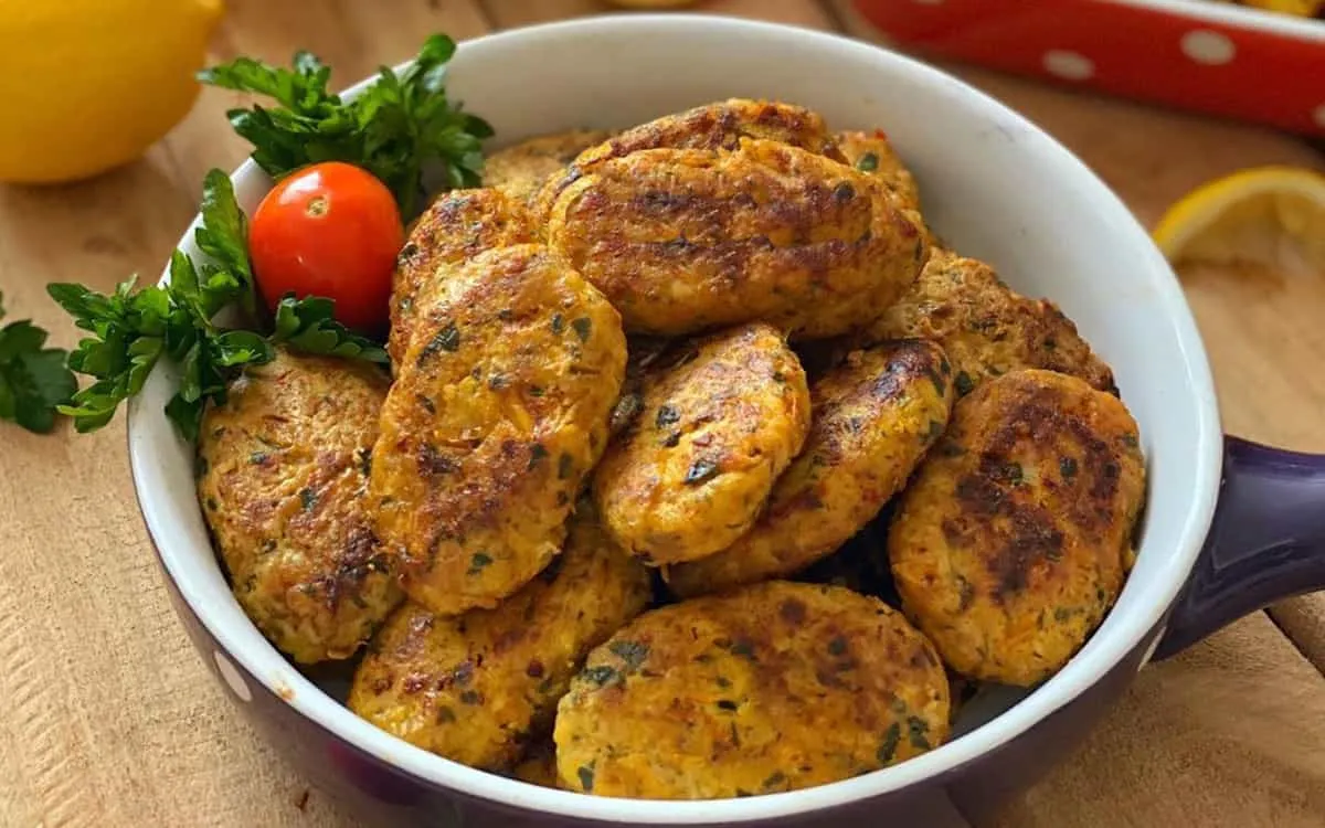 روش تهیه کتلت مرغ،  برای افطار