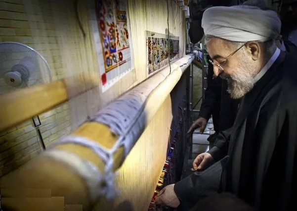 قالیباقی حسن روحانی +عکس