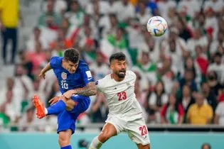 گل اول آمریکا به ایران + فیلم